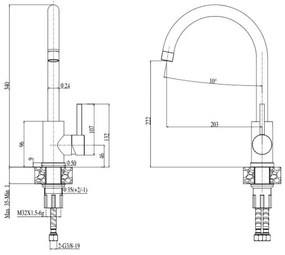 ALVEUS SETA737 - Chiuvetă de bucătărie CORTINA + baterie pentru chiuvetă TONIA granit/negru