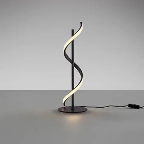 Veioza moderna LED neagra Boa