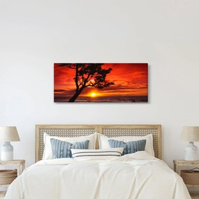 Tablou - Apus de soare (120x50 cm)