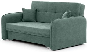 Canapea plianta cu trei locuri LAINE, verde