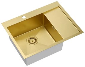 Chiuveta inox RUSSEL 116 auriu