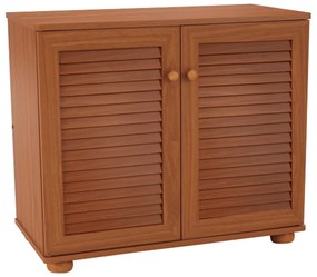 Pantofar hol, mdf laminat, cires ,75x65x37 cm ,Bortis