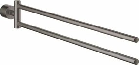 Bara dubla portprosop Grohe Atrio 49 cm antracit periat Hard Graphite