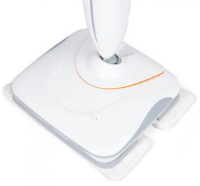 Mop electric Finlux Cleaner FPM-3555, 35W, Li-Ion 2200 mAh, Autonomie pana la 55 min., Indicator baterie, Alb