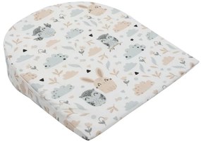 Perna antireflux pentru landou cu husa bumbac detasabila Kidizi Forest Friends, model universal