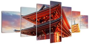 Tablou - templu în Japonia (210x100cm)