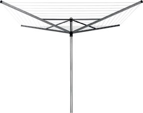 Uscator de rufe pentru exterior Brabantia TopSpinner 1003461, 50 m, Suport metalic, Rezistent la coroziune, Inox