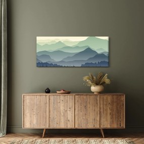 Tablou - Muntele Pădure (120x50 cm)