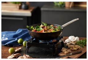 Tigaie tip wok cu suprafață antiaderentă din aluminiu ø 28 cm – Holm