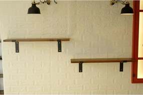 Set rafturi de perete din lemn, seria A-620, Homs, 30300