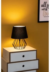 Lampă de masă Spot-Light 7669104 MANGOO 1xE27/40W/230V negru