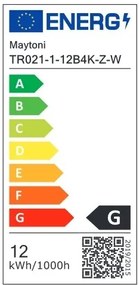Spot LED, accesoriu pentru sinele monofazate Unity, Focus Zoom alb 4000K