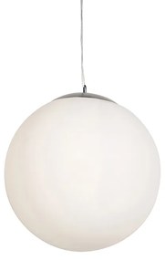 Lampă suspendată scandinavă din sticlă opalescentă 50 cm - Ball 50