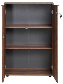 Biblioteca Adore Rio, 2 usi cu cheie, 3 rafturi, 72 x 109 x 34 cm