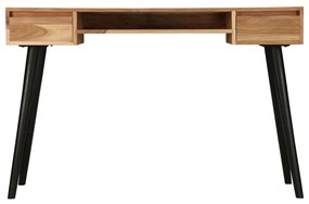 246205 vidaXL Masă de scris, lemn masiv de salcâm, 118 x 45 x 76 cm