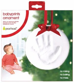 Kit amprenta mulaj manuta sau piciorus bebe pentru ornament bradut - Pearhead