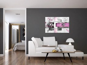 Tablou abstracție (90x60 cm)