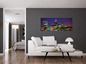 Tablou - Londra seara (120x50 cm)