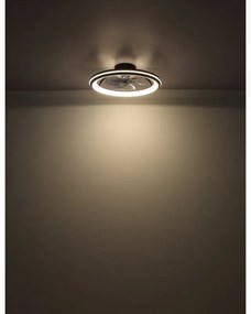 Lustra LED cu ventilator si telecomanda CELESTE 03643 GL