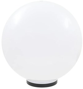 50658 vidaXL Lampă bol cu LED, sferică, 50 cm, PMMA
