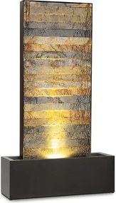 Blumfeldt Raincastle, fântănă de grădină, 12 LED-uri, pompă 8 W, IPX8, Loopflow Concept