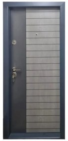 Usa metalica de apartament cu izolatie si vizor Novo Doors First Class NDS03, Deschidere Stanga Dreapta, Dimensiune 200X88 cm, Tabla 12 mm, Kit