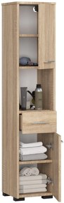 Dulap pentru baie Farid TYP3 (stejar sonoma). 1068927