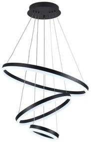 Lustră LED dimabilă pe cablu LED/85W/230V 3000-6500K + telecomandă