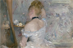 Tablou - Berthe Morisot, Woman at Her Toilette, reproducere (90x60 cm)