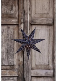 Decorațiune luminoasă de Crăciun albastru-închis suspendată Baroque – Markslöjd