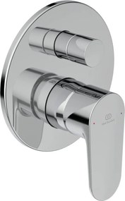 Baterie cada - dus incastrata Ideal Standard Cerafine O crom lucios cu corp ingropat