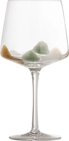 Pahar de vin suflat manual ,"Gildor", 490 ml