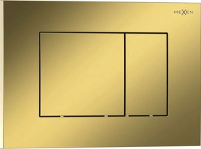 Mexen Tex 02 buton de spălare, auriu șampanie lucios - 6102-08