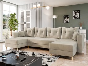 Colțar în formă de U Selva U (bej deschis). Promo -17%. 1122959
