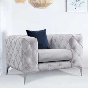 Fotoliu EUGEN, gri deschis