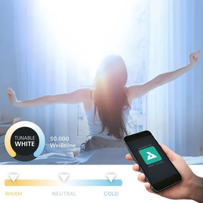 Eglo 98842 - Corp de iluminat LED dimabil pentru baie FUEVA-Z  LED/16,5W/230V IP44