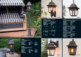 Aplica 1/2, iluminat exterior din fier forjat, WL 3642