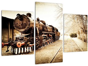 Tablou - Locomotiva istorică (90x60 cm)