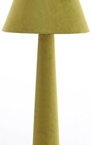 Lampadar verde cu abajur textil (înălțime 168 cm) Devia – Light &amp; Living