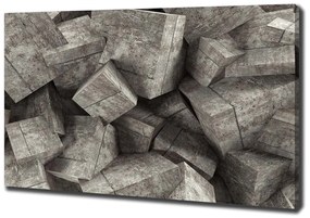 Tablou pe pânză Cuburi de beton