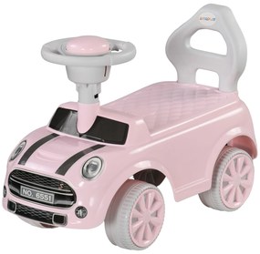 AIYAPLAY Porteur Copii Mașina 18-36 Luni Volan claxon și Anti-răsturnare Încărcare 25 kg 53x25x35 cm Roz | Aosom Romania