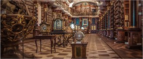 Tablou -Clementinum de Praga (120x50 cm)