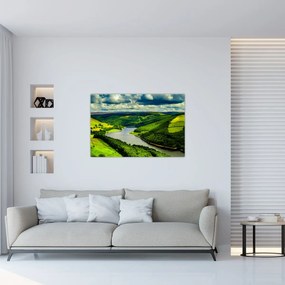 Tablou - Peisaj verde (90x60 cm)