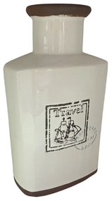 Vaza Antique 24cm, Alb, Ceramica