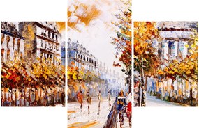 Tablou - Strada din Paris (90x60 cm)