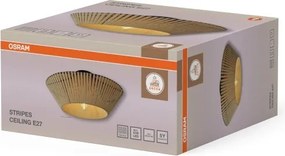 Osram - Plafonieră DECOR STRIPES 1xE27/10W/230V Ø 40,5 cm, bej
