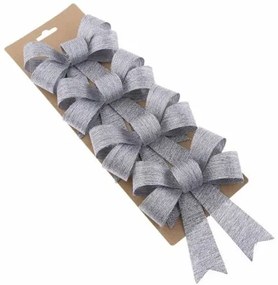 Set de fundițe decorative argintii, 10 x 13 cm, 4buc