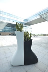 Ghiveci plante / Jardiniera de flori exterior / interior design modern premium MOMA MELLIZAS HIGH 45002R Vondom