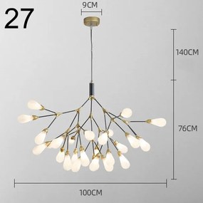 Lampă cu pandantiv UVE by Anzazo