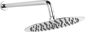 Palarie si brat de dus Ferro Slimline 250 mm crom lucios